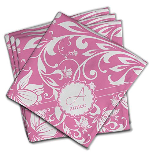 Servilletas de Tela Floral Set de 4 miniatura 1