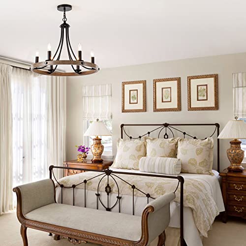 Shingjiao 6202109-6A Farmhouse Chandeliers thumb #4