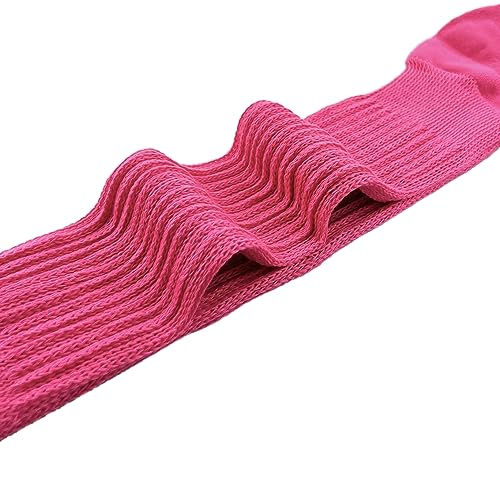 Bestjybt 80s Slouch Socks for Women, Scrunch Knee High Boot Socks4