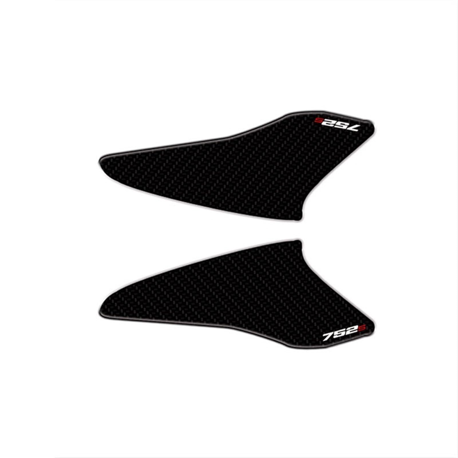 Protezione adesiva Moto Rilievo Del Carro Armato Carburante Della Protezione Decalcomania Caso In Fibra Di Carbonio Per Benelli 752 S(Black 5)
