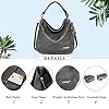 Wrangler-by-Montana-West-Leather-Tote-Hobo-Shoulder-Bag-for-Women-Large-Top-Handle-Hangbag Montana West Vegan Leather Crossbody Bag Tote Purse for Women (Grey-WG)