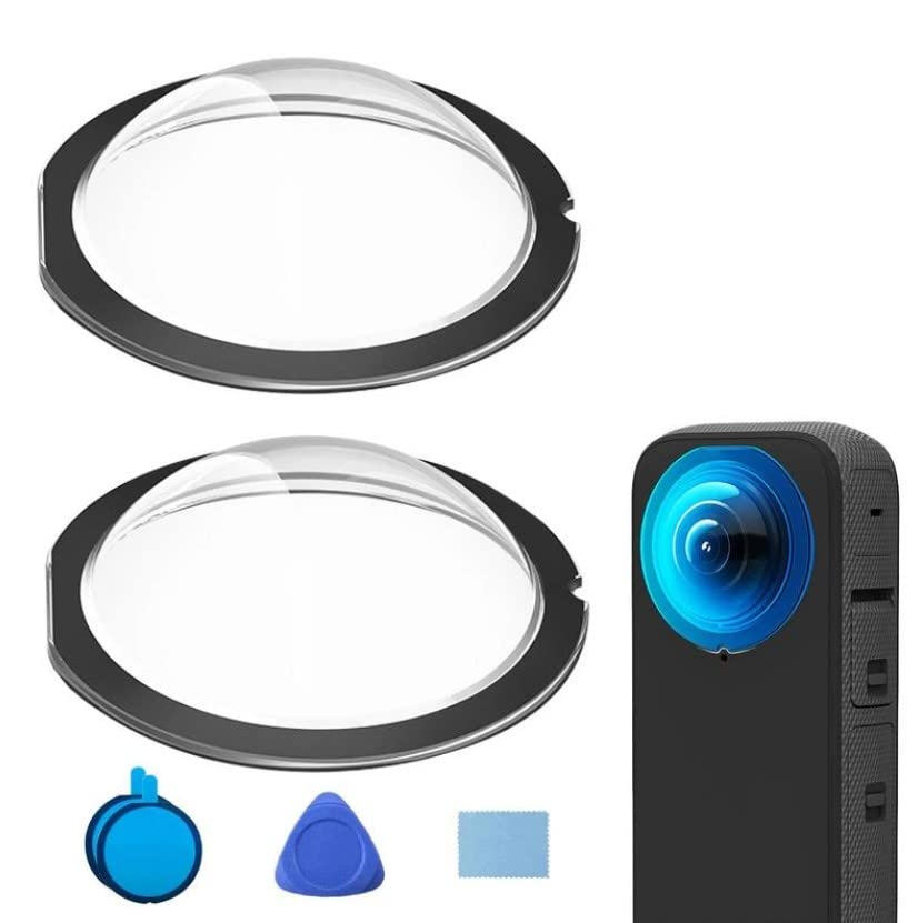 Protezione Obiettivo E Schermo Per Insta360 X3 - Kit Antigraffio E Antiacqua - Foto 7