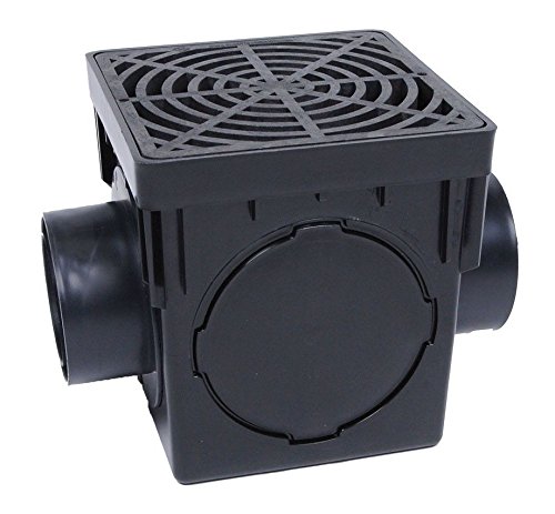 (RB) FSD-094-K 9-Inch Square Catch Basin Kit with Grate