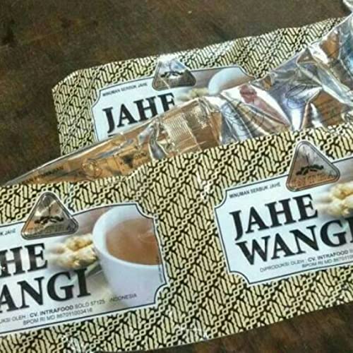 Amazon.com : Jahe Wangi (Instant Ginger Drink) - 0.55oz [Pack of