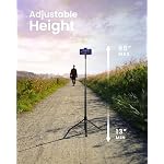 KraftGeek JustTap Phone Tripod for iPhone, Auto-Open Selfie Stick Tripod - Image 3