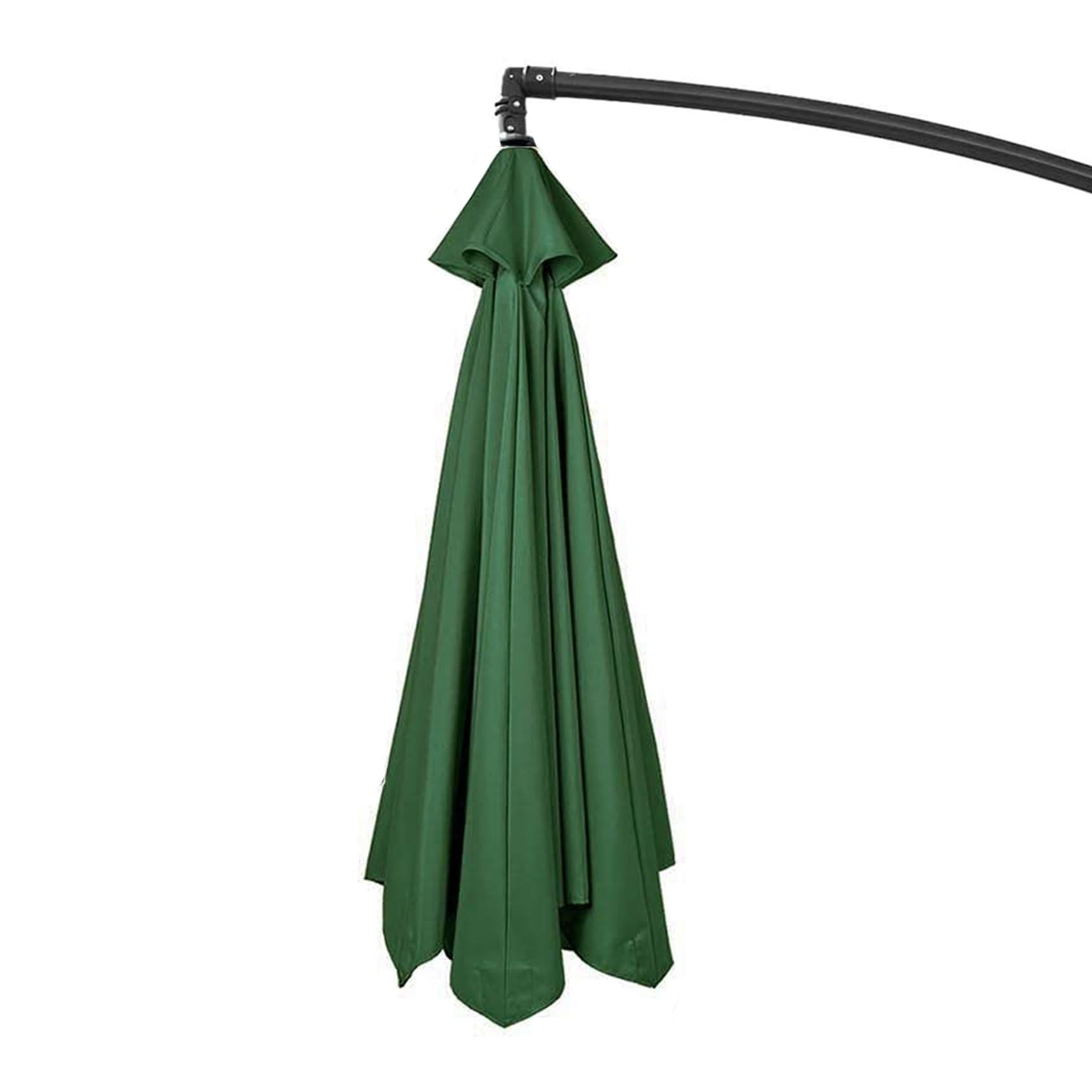 200CM/2.7M/300CM + 6 Arms/8 Arms Patio Umbrella Replacement Cloth Canopy Cover Waterproof Replacement Parasol Fabric Cover (Polyester)(Color:Green,Size:6 ribs-2m(6.5ft)) โ image 1