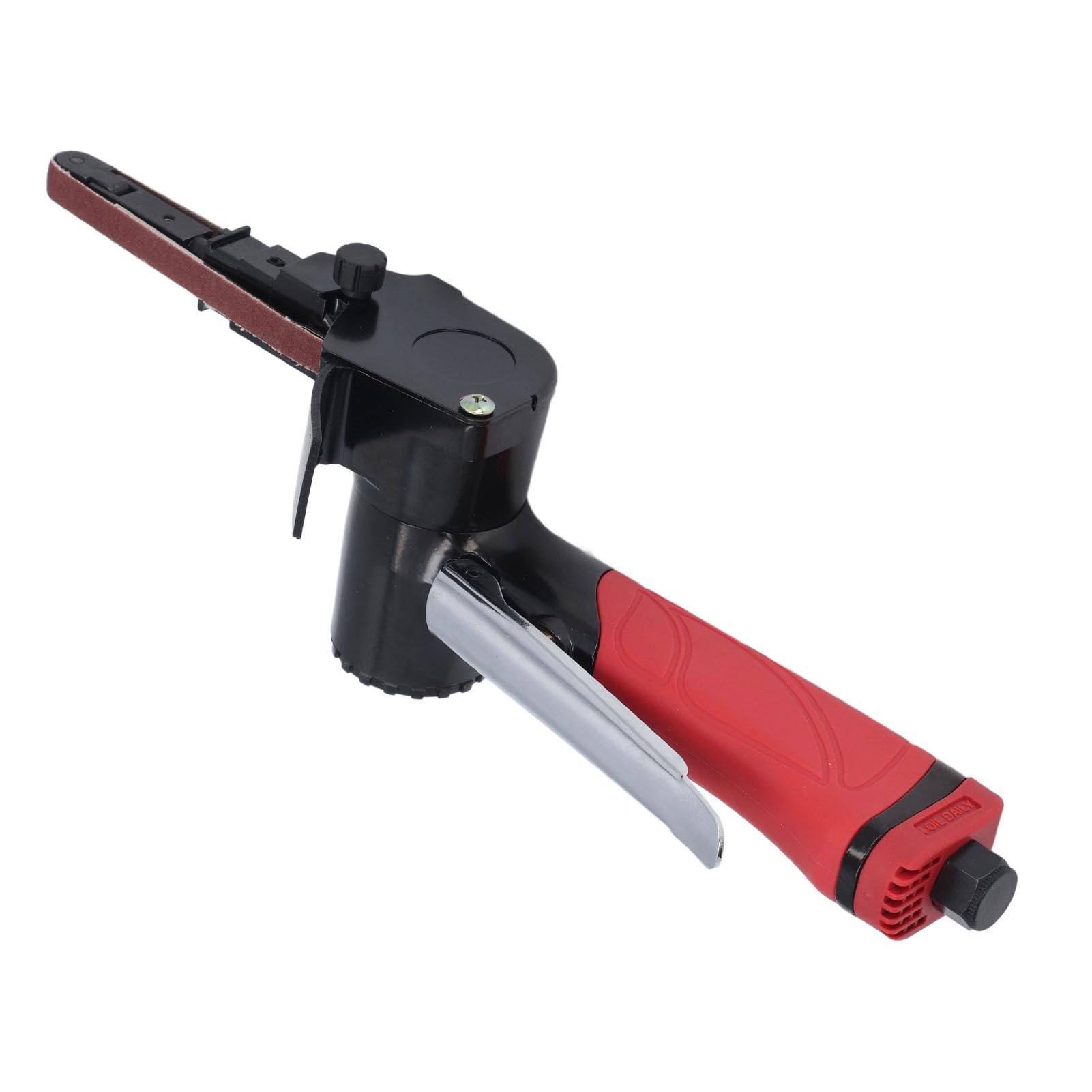Máquina de Lijado de Cinta Neumática de 1/4 de Pulgada, Construcción de Aleación de Aluminio, Diseño Ergonómico, Alta Estabilidad, Baja Vibración, 20000 Rpm, 0.4m³/min Consumo
