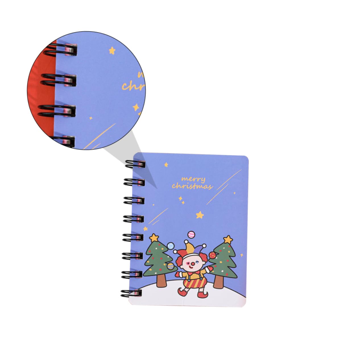 SEWACC 18piezas Libreta De Espiral Para Estudiantes y Oficina Cuadernos De Notas Cubiertas De Cartón Grueso Para Recordatorios y Diario Personal Papelería Portátil Para Navidad y