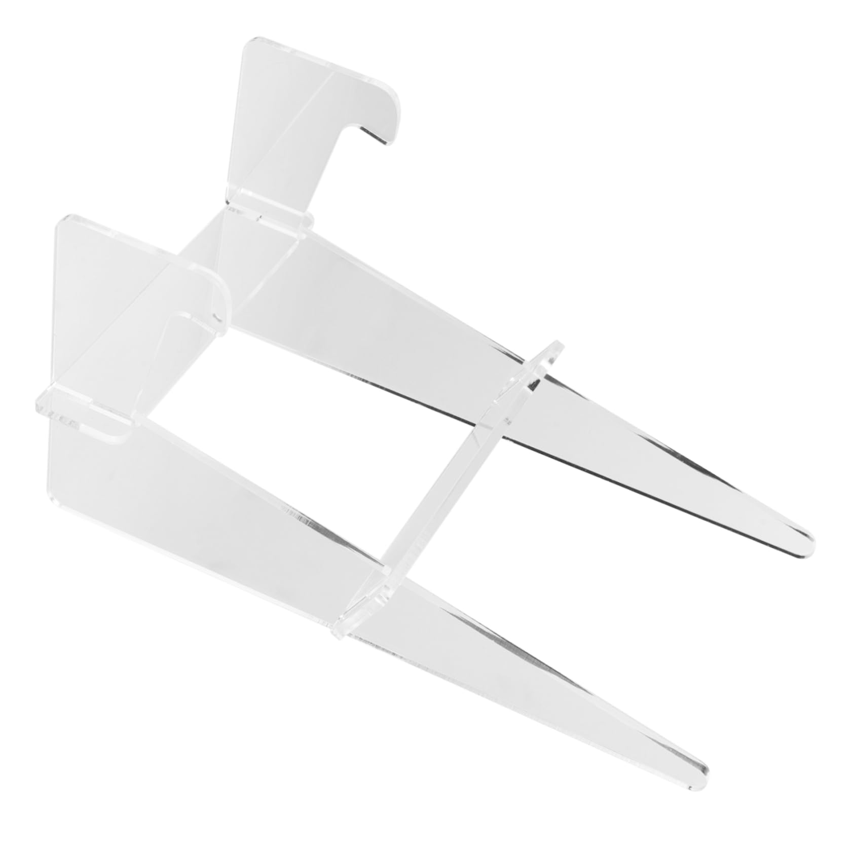 KICHOUSE Cookbook Holder Acrylic Book Stand Multi-use Recipe Stand for Kitchen Sturdy Easy to Cle