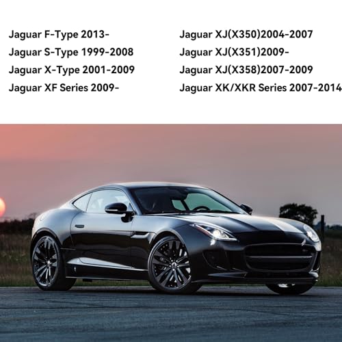 Lcyen 5Pcs Wheel Nuts Set for Jaguar XE X-Type F-TYPE S-TYPE XJ X350 X351 X358 XK XKR M12 x 1.5 Locking Wheel Lug Nuts - Image 5