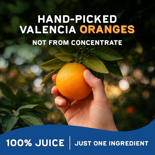 Image of Odwalla 100% Pure Orange Juice No Pulp - Hand-Picked OJ Juice - Vitamin C - No Sugar Added, No Artificial Ingredients, No Preservatives - 16 fl oz (12 Pack)