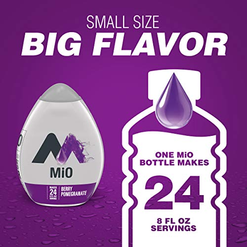 Image of Mio MiO Liquid Water Enhancer Drink Mix (1.62 Bottle), Berry Pomegranate, 1.63 Fl Oz