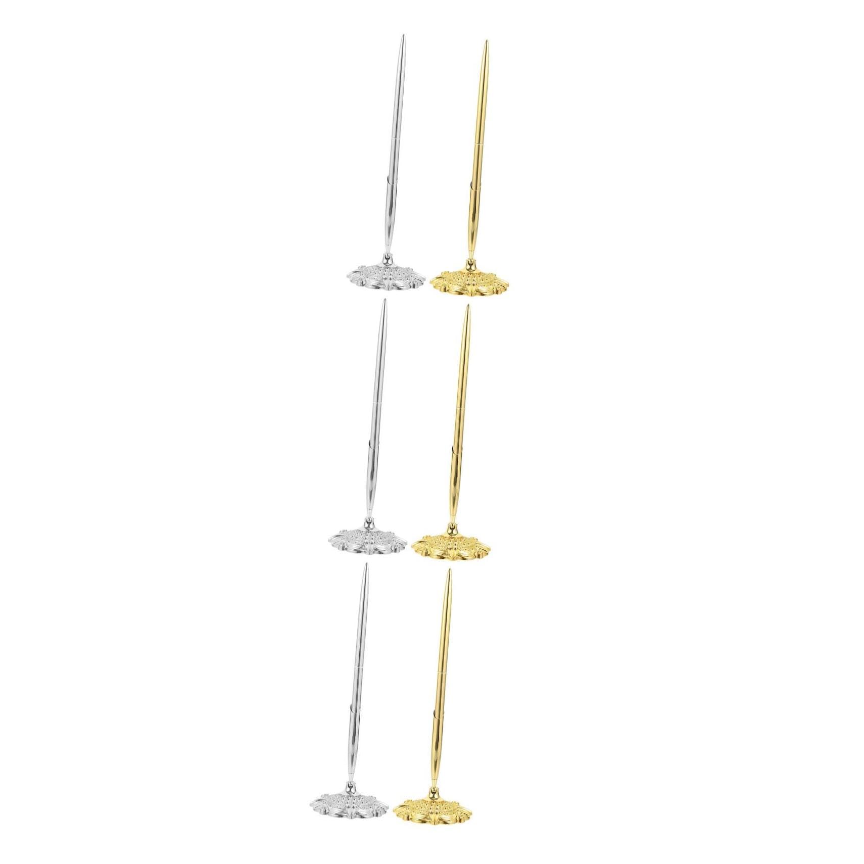 VILLCASE 3 Set Utensile Portapenne in Rete Nera Portapenne Da Scrivania Carino Retrattile Forniture Di Cancelleria Forniture Per Ufficio Accessori Penna Scrivanie Metallo 2 Pezzi * 3