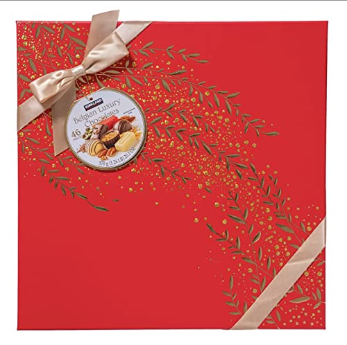 Belgian Luxury Chocolates 46 Piezas - En Caja Regalo de Lujo. Bombones de Chocolate Fabricados en...