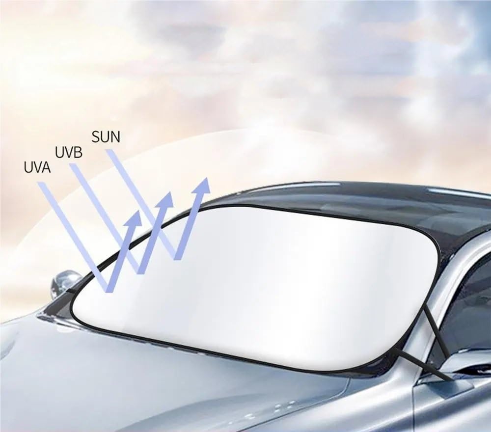 Parasol Parabrisas Coche Parasol Para Parabrisas Coche Cubierta Protectora Verano Para Rayos UV Cubierta Pantalla Visera Solar Con Aislamiento Térmico