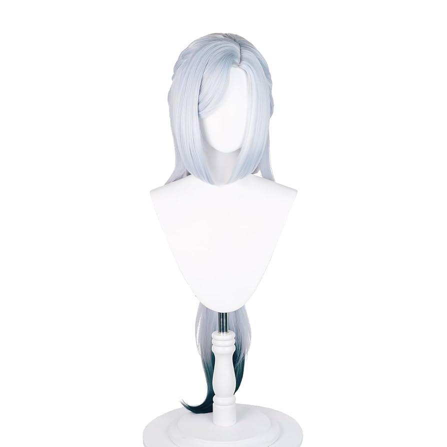 Amazon.co.jp: 原神 申鶴 コスプレ ウィッグ（冷花幽露）げん