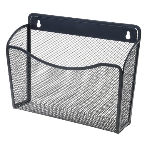 金属吊り下げファイルオーガナイザー壁掛けホルダー収納ポケットドキュメント雑誌メール手紙ホームオフィスオーガナイザー