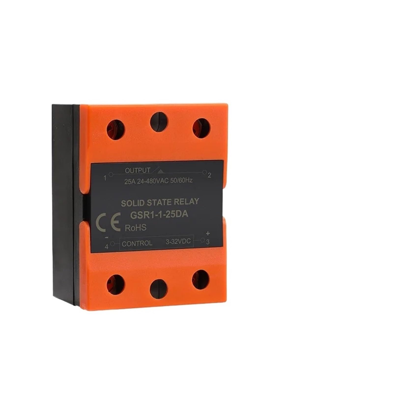 OSHZIKJII Relay 10A 25A 40A 60A 80A 100A 120A(AC to AC,40A)
