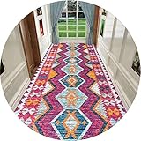 Korridor-Teppichläufer-Langer Flur-Läufer-bunte Teppich-Non-Skid-Küchen-Eingang leicht, benutzerdefinierte Größe zu reinigen hall rugs (Color : A, Size : 1.2x3m)