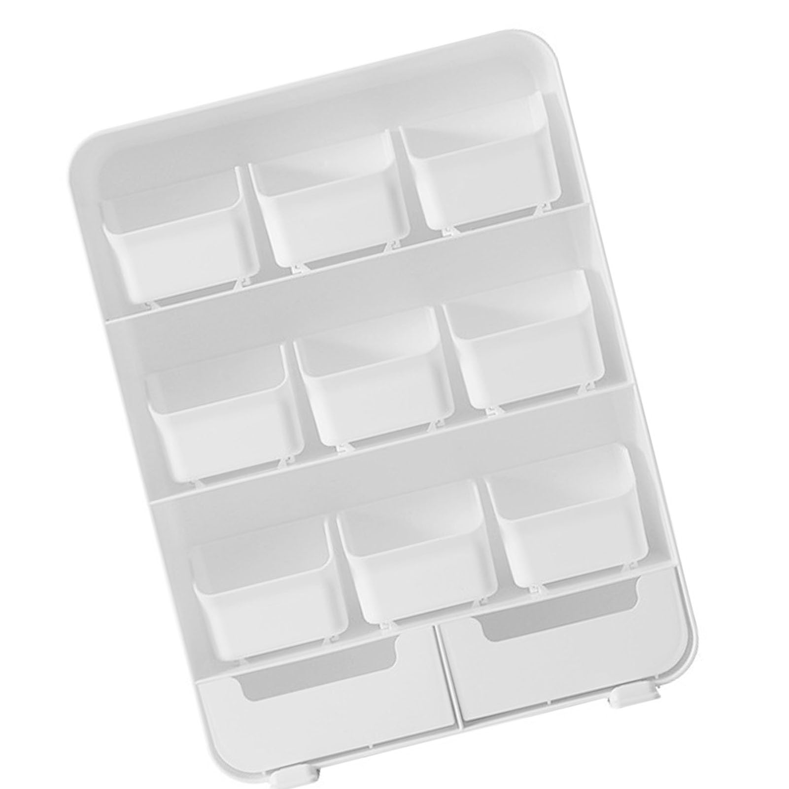 Organizador de Escritorio cajones Multicapa para Oficina y Dormitorio, plástico, Ahorra Espacio, Ideal para papelería, cosméticos y artículos pequeños.