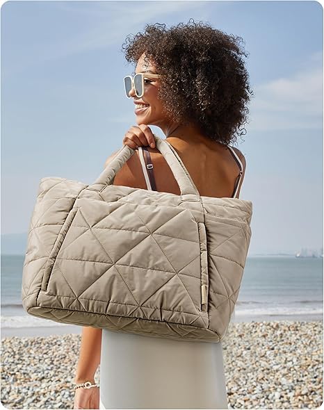 Tote Bag para Mujeres con Cierre y Compartimentos miniatura 2