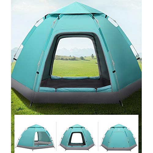 Carpa de Camping Automática para 1 Persona Negra miniatura 3