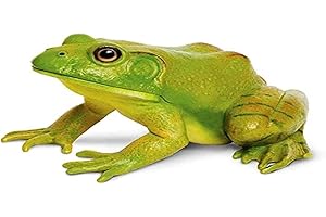 Safari Ltd. American Bullfrog Figurine: Lifelike Educational Toy