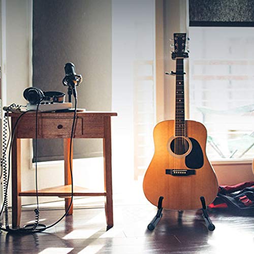 Display4top Support de guitare pliable universel A-Frame pour guitare acoustique et électrique, noir - Les Beatles, Paul McCartney, John Lennon, RIngo Starr, George Harrison Display4top Support de guitare pliable universel A-Frame pour guitare acoustique et électrique, noir – Image 7