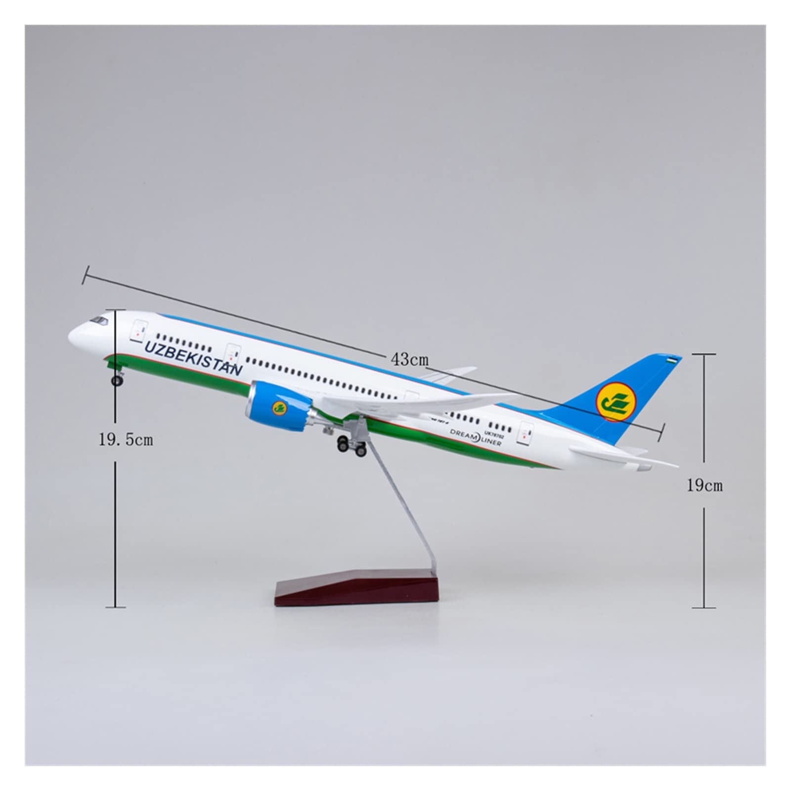 ウズベキスタン航空 UZBEKISTAN ツポレフ Tu-154M 1⁄200