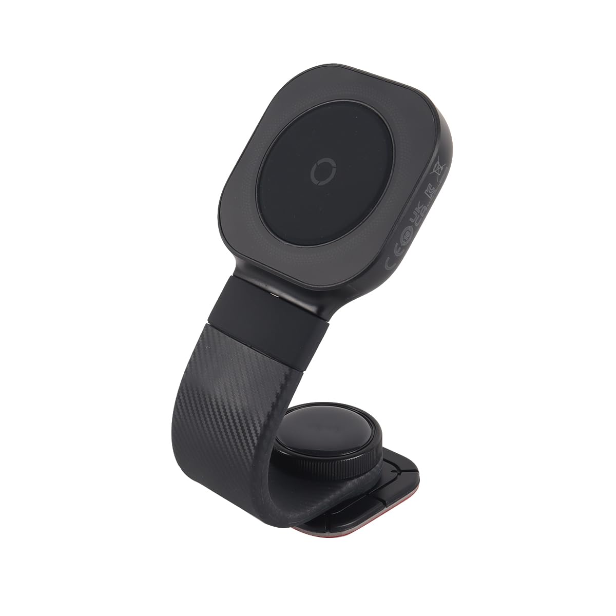 HUBa Soporte para teléfono de Coche, Soporte Ajustable de 360° para salpicaderos, Memoria de aleación Flexible