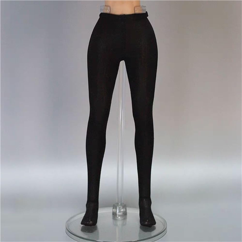 Collants longs 1/6 femme AMITD noirs pour masquer articulations de figurine 30,5 cm