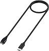 Cable USB-C de carga/datos para monitor de frecuencia cardíaca Garmin HRM 600 | Cable cargador USB-C de carga/datos compatible con monitor de sueño Garmin Index / CIRQA Smart Band 3