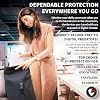 Mission Darkness FreeRoam Faraday Backpack // Stylish Bag with Durable Water-resistant Exterior, RF Blocking Liner, Padded Laptop Compartment, Device Isolation, Anti-tracking, EMF Shielding