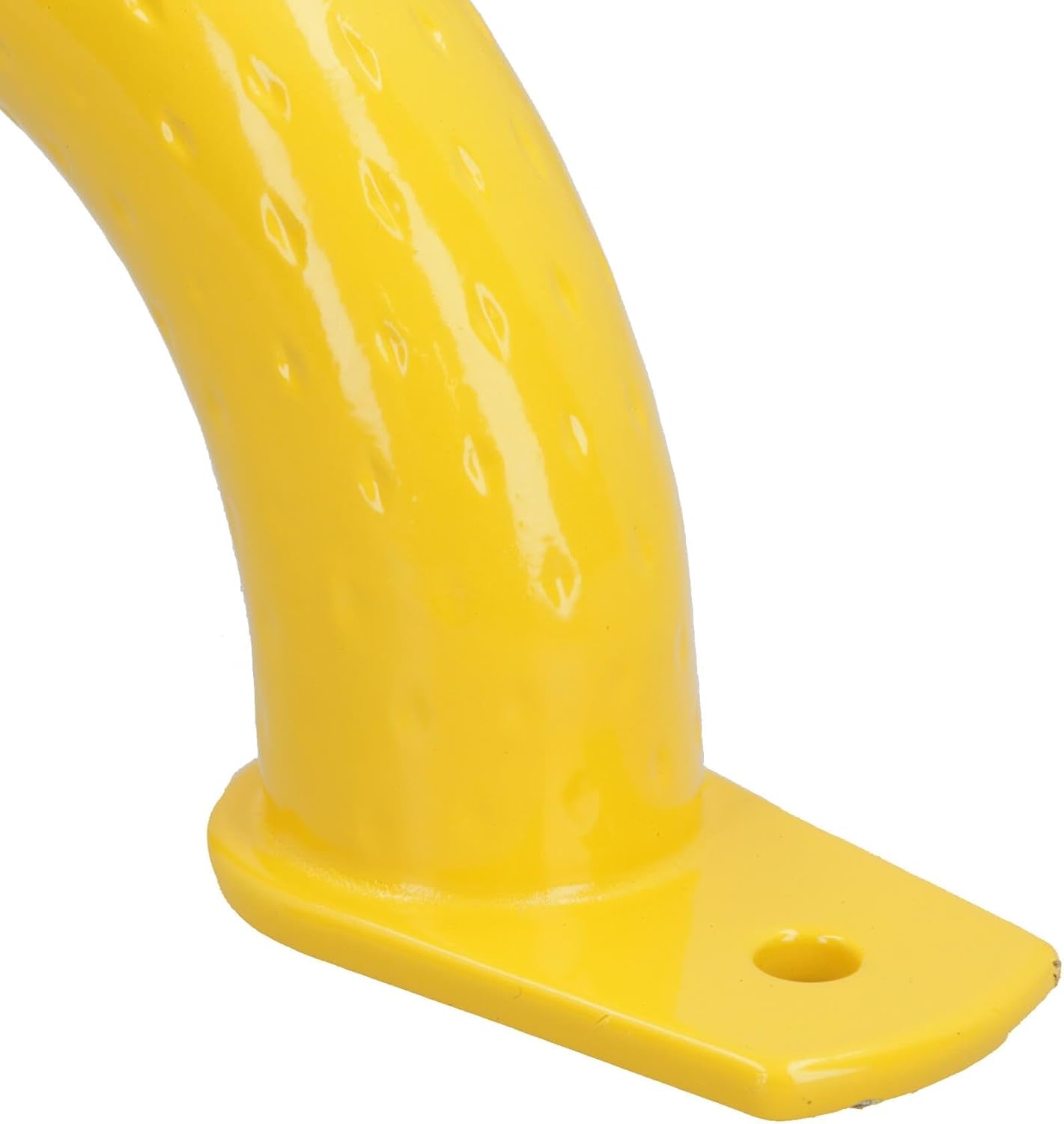 250mm Steel Safety Grab Pull Handle For Trailers Trucks Yellow Coated Finish 1pc