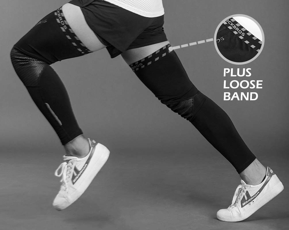 ROCKBROS Calentadores de Piernas Térmicas de Invierno para Hombre Mujer Ciclismo Running Deportes al Aire Libre Negro