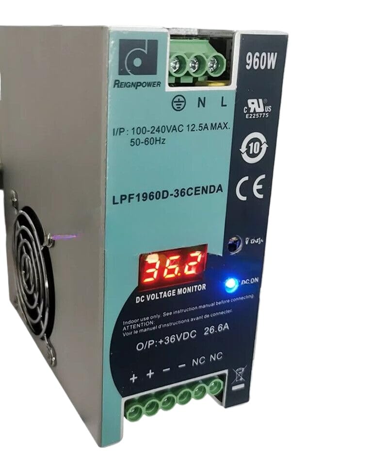 1-Piece LPF1960D-36CENDA Rail Switch Power Supply 960W 36V 26.6A