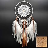 Littlear Dream Catcher Handmade Seashell Wall Hanging Decoration Dream Catchers for Bedroom Dia 6