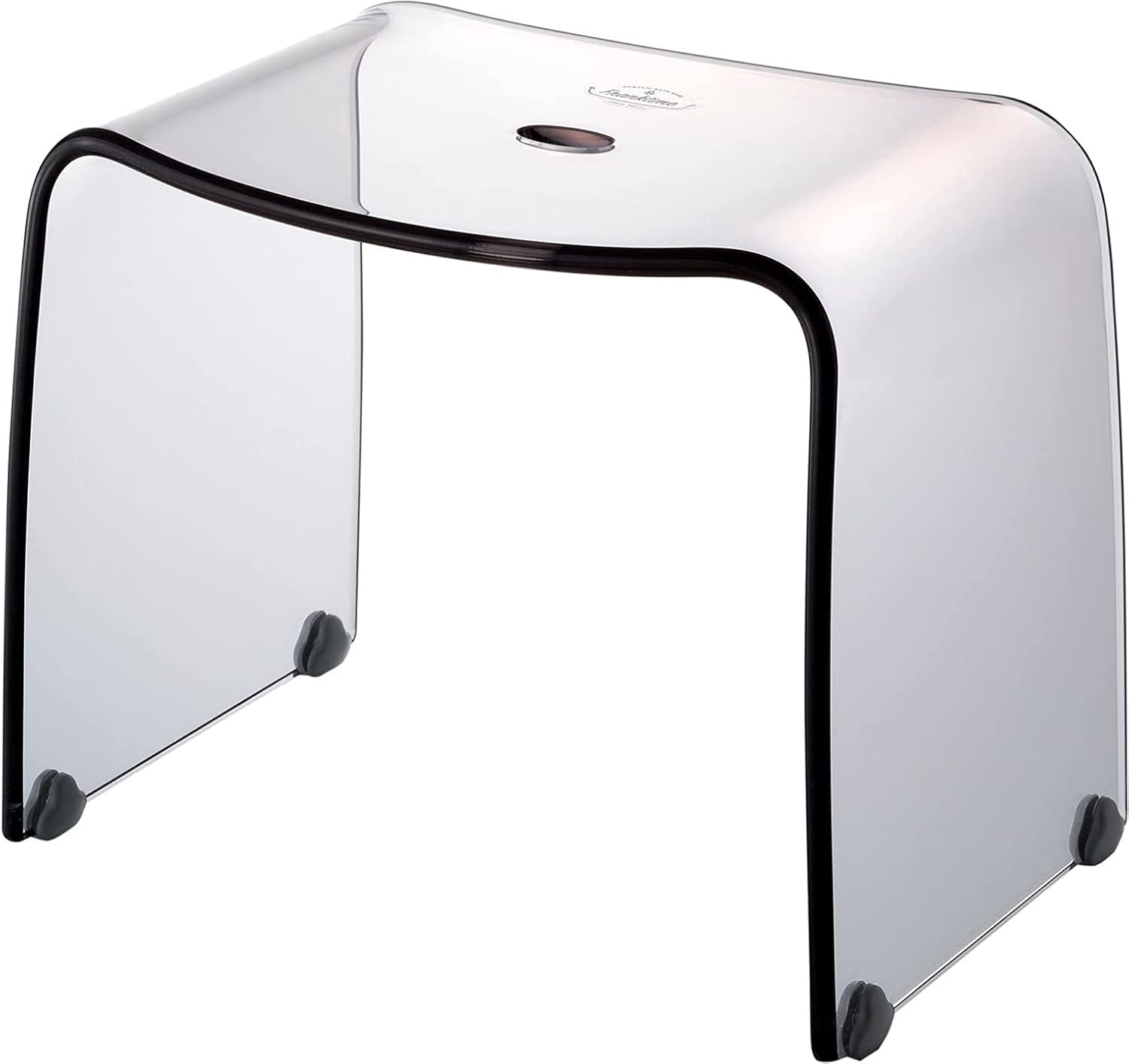 リス Squirrel Bath Chair, Frank Time, Clear Gray, Bus Chair