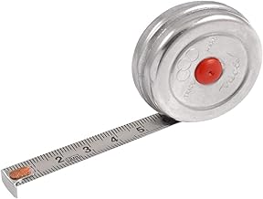 Régua de aço retrátil Lon0167 com 2 m de comprimento, fita de eficácia fiável, ferramentas de medição métrica, tom prata (id: d52 b5 f5 950)