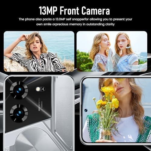 Unlocked Phones Pova 5 Pro Unlocked Cell Phones 8GB+256GB | 6.8" Display | 13MP+50MP HD Camera | Android 13 | 6800mAH | 5G Dual SIM Smartphone | 3D Texture Design (White) 6 51BtS3MMuHL. AC