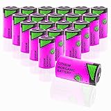 (20-Pack) TL-5920 C 3.6V 8500mAh Replacement for Tadiran Primary Lithium Battery(ER26500 / LS26500)