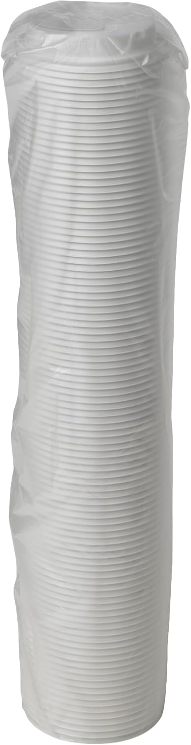 GEORGIA-PACIFIC DIXIE® SLIDER LIDS FOR 10/12/16/20OZ WHITE, 1,000 LIDS PER CASE