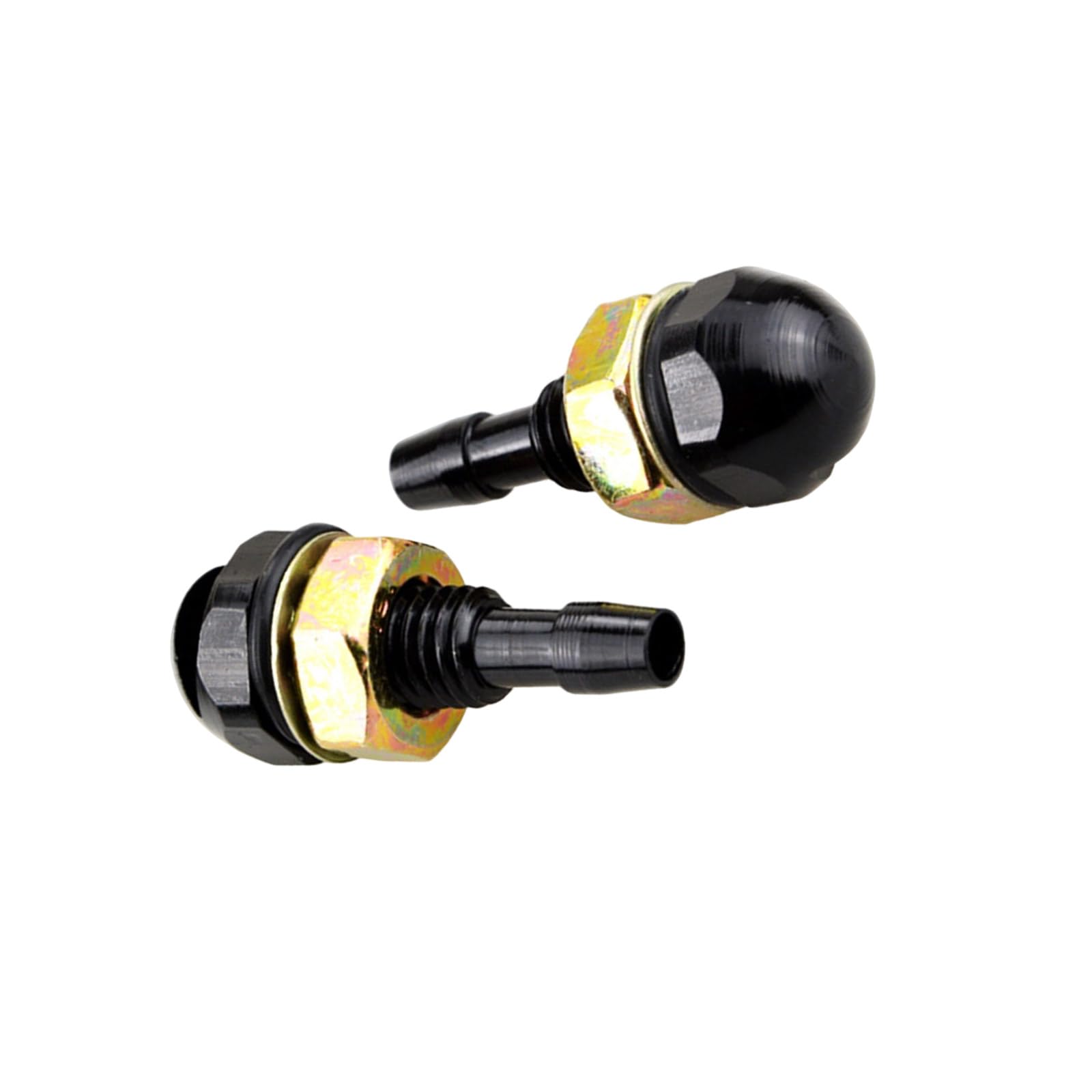 Thatiarry Black Windshield Washer Nozzles, Windshield Wiper Sprayer Nozzle Jets Set Fit For Most Car Windscreen Washer Jets Nozzle Replacement