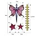 Jolyne Cujoh Butterfly Arm Tattoos JOJO Star Birthmark Stickers (Purple set)