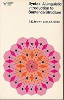 Syntax: A Linguistics Introduction to Sentence Structure 0044455615 Book Cover
