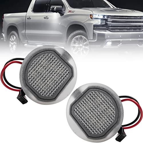 Luces LED para Espejo Lateral 2015-2020 Sierra Silverado miniatura 1