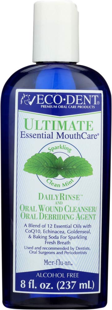 Eco-DenT Sparkling Clean Mint Mouth Care Daily Rinse 8 fl oz