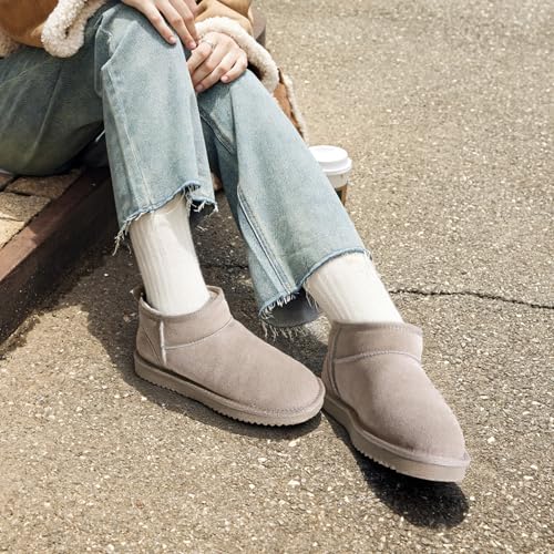 Image of DREAM PAIRS Ankle Winter Mini Boots for Women