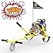 GEARSTONE Asiento Kart, Hoverkart para Patinete Eléctrico, Compatible con Hoverboard (Hip-Hop)