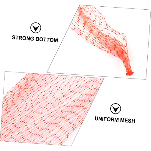 HOMSFOU 50 Pezzi Borsa a Rete per Frutta e Verdura...